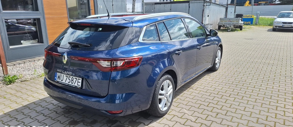 Renault Megane cena 37900 przebieg: 176000, rok produkcji 2017 z Piaseczno małe 56